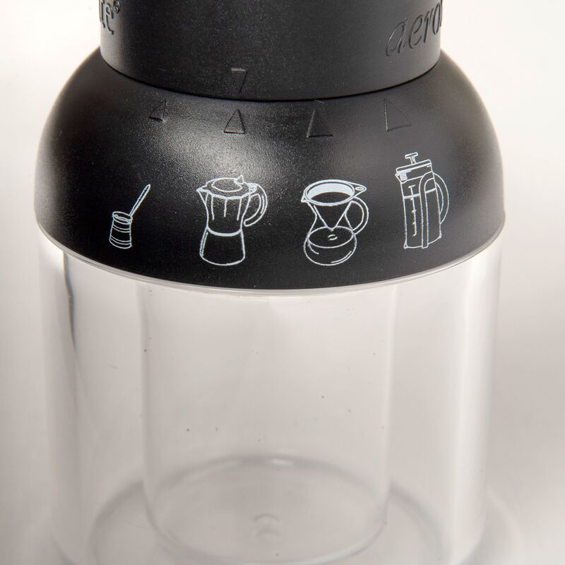 Kaffekvarn manuell, svart