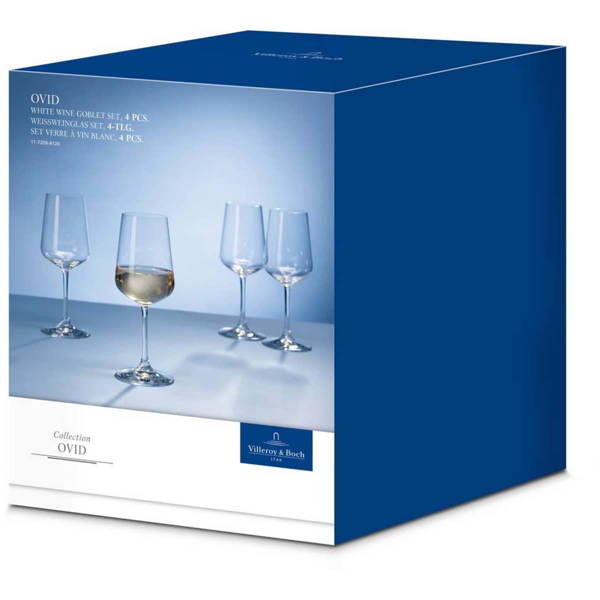 Ovid Vitvinsglas 4st