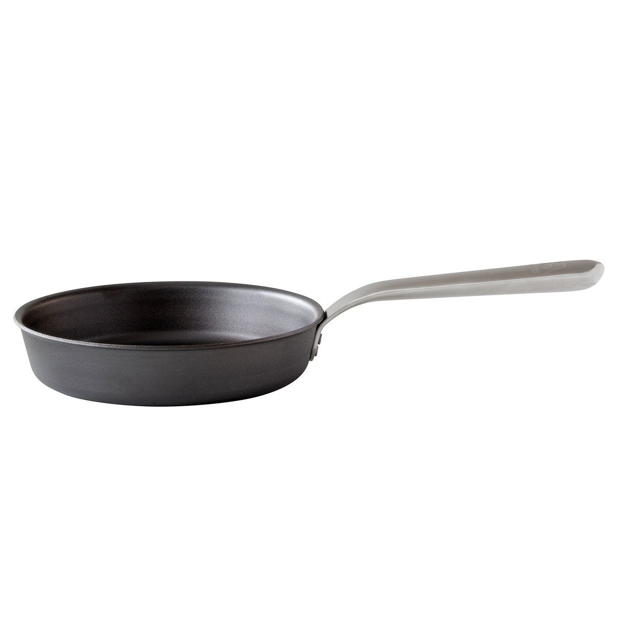 Stekepanne, karbonstål/rustfritt stål, Ø24 cm
