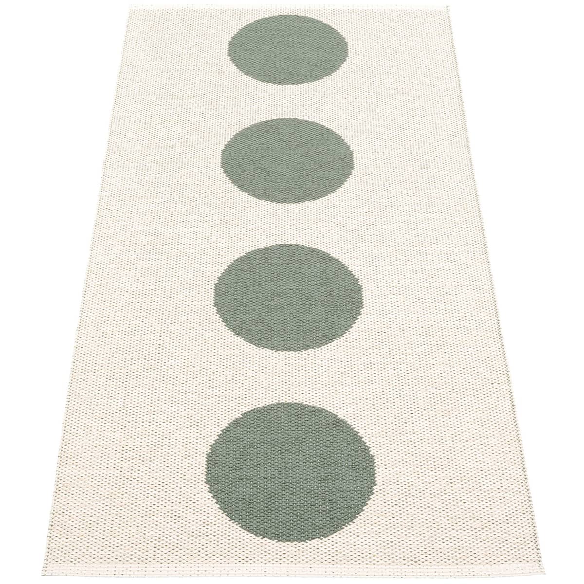 Gulvteppe Vera, 70 x 150 cm, army/vanilla