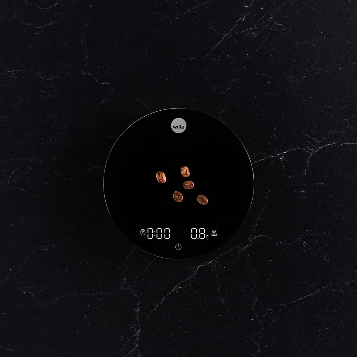 KS1B-T2 Uni Black köksvåg
