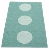 Pappelina Vera Pop Tæppe 70x120 cm, jade/turkis