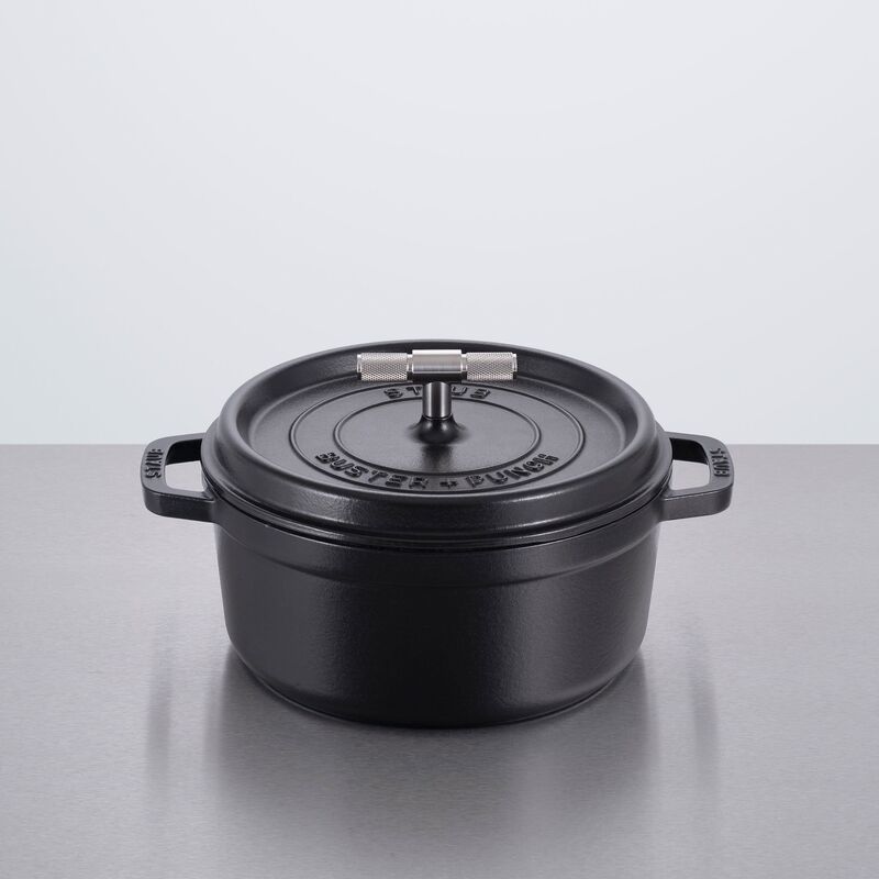 Buster+Punch pyöreä pata 24 cm, teräsnupilla