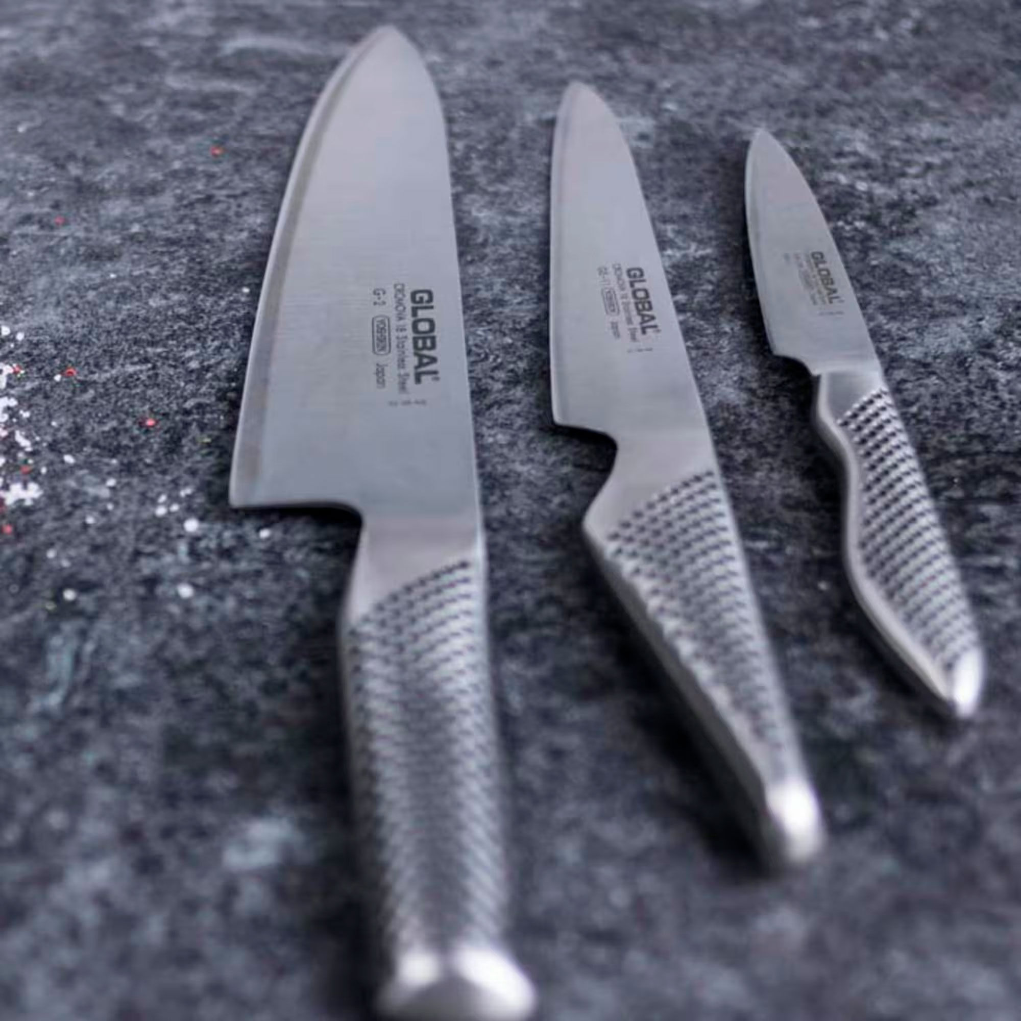 Knivset 3-delar + knivlist 51 cm