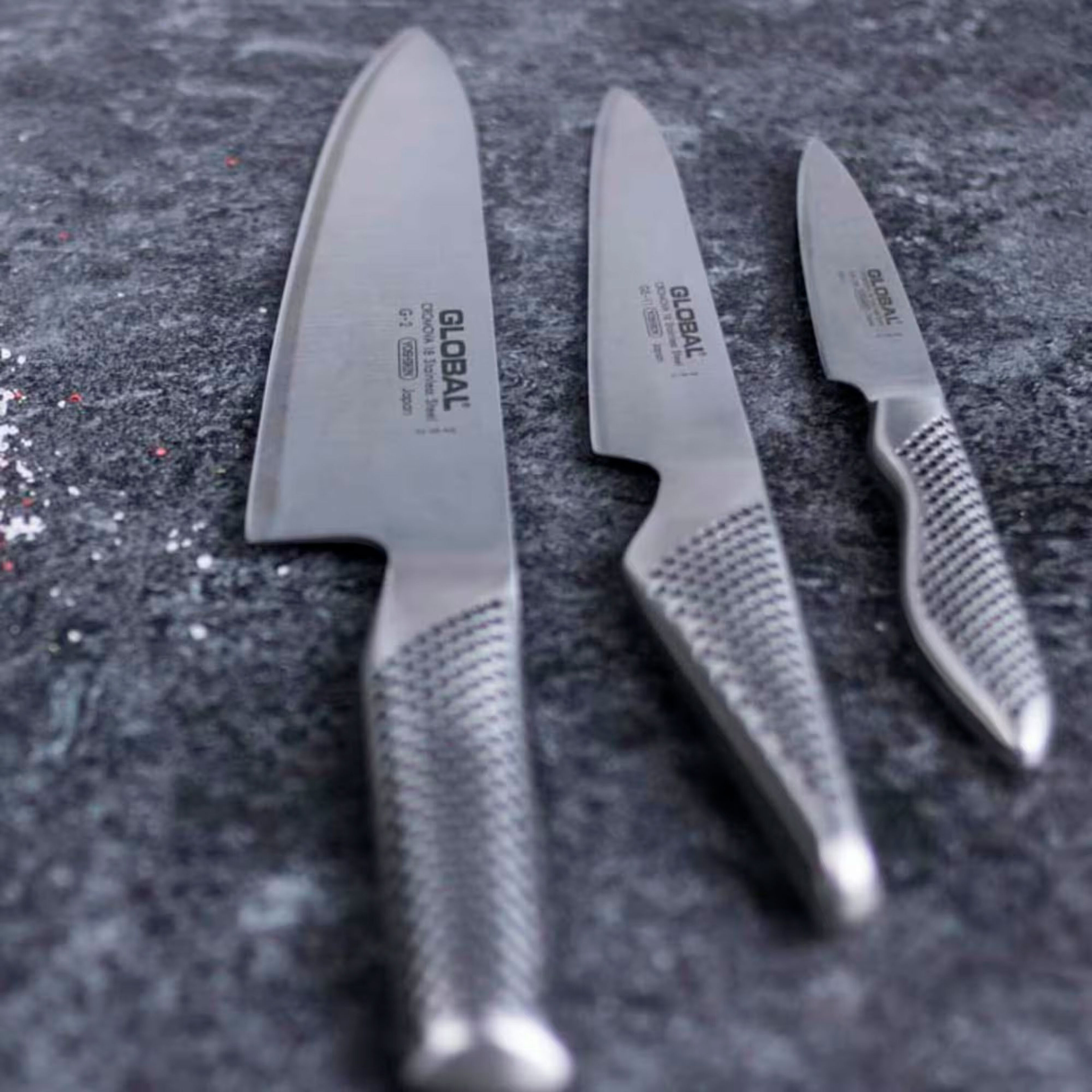 Knivset 3-delar + knivlist 51 cm