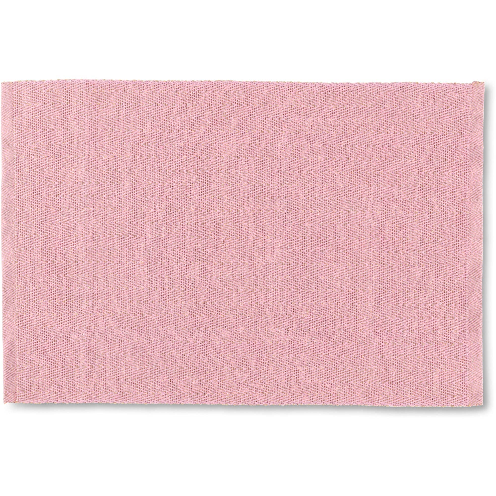 Produktfoto för Lyngby Porcelæn Herringbone bordstablett, rosa
