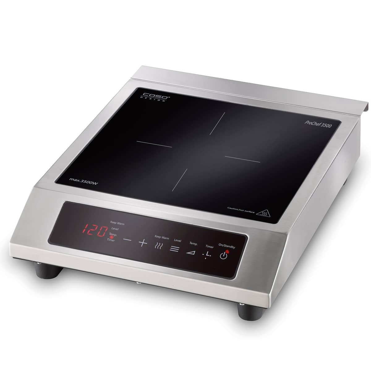 ProChef 3500 induktionskogeplade, sort