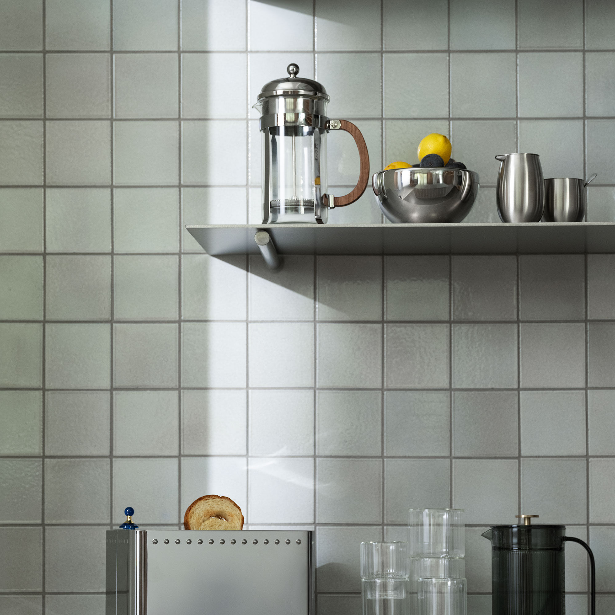 Chambord stempelkande 8 kopper, træ