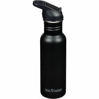 Classic Narrow Flip Sport vattenflaska 532 ml, svart