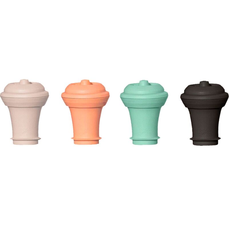 Wine Stopper Loop vakuumprop, 4 stk.