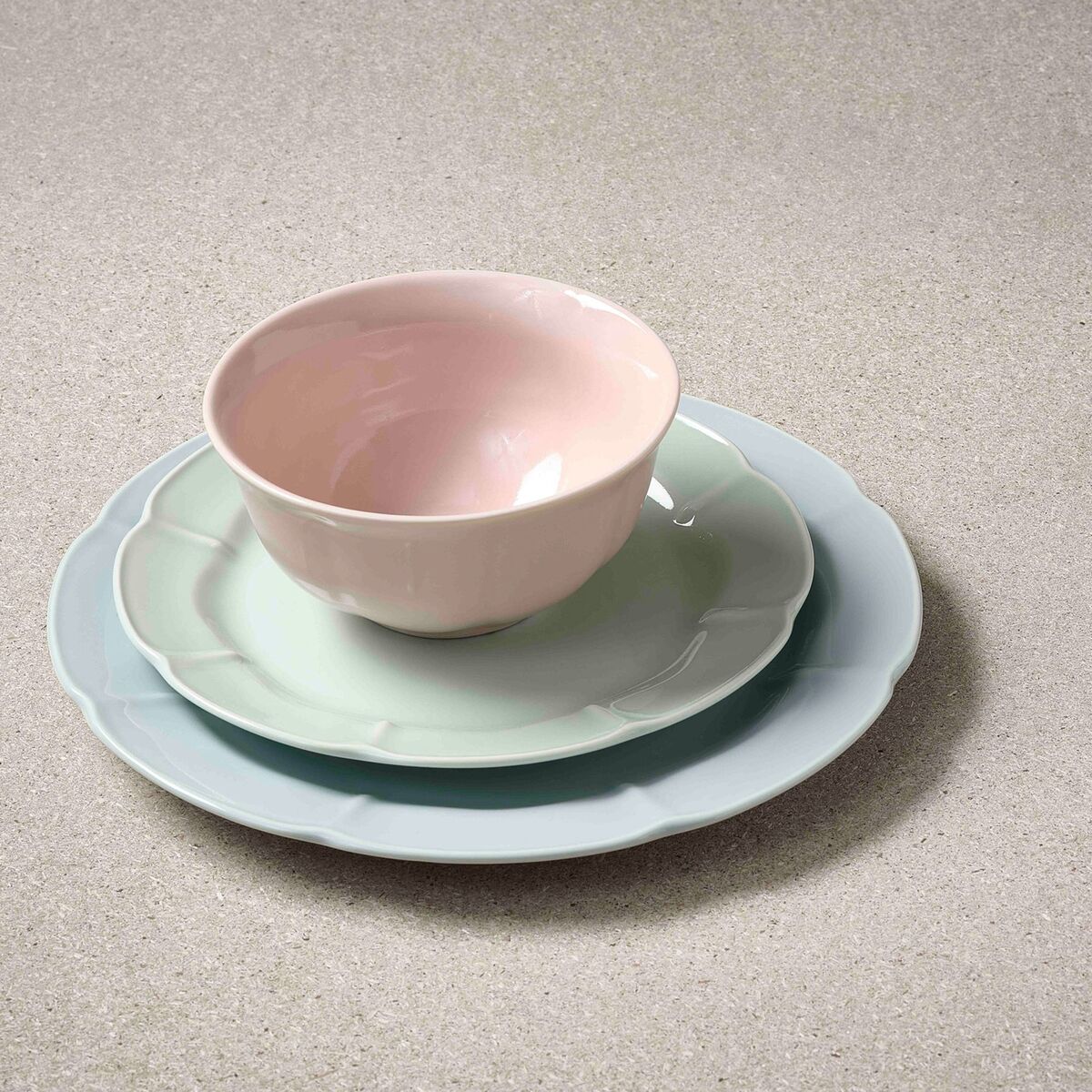 Søholm Solvej frokosttallerken, 22 cm, minty green