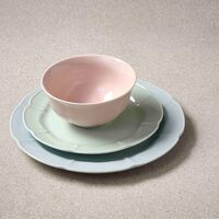 Søholm Solvej frokosttallerken, 22 cm, minty green