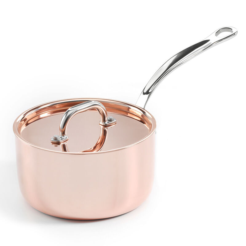 Samuel Groves Gryde med låg 3 liter, kobber