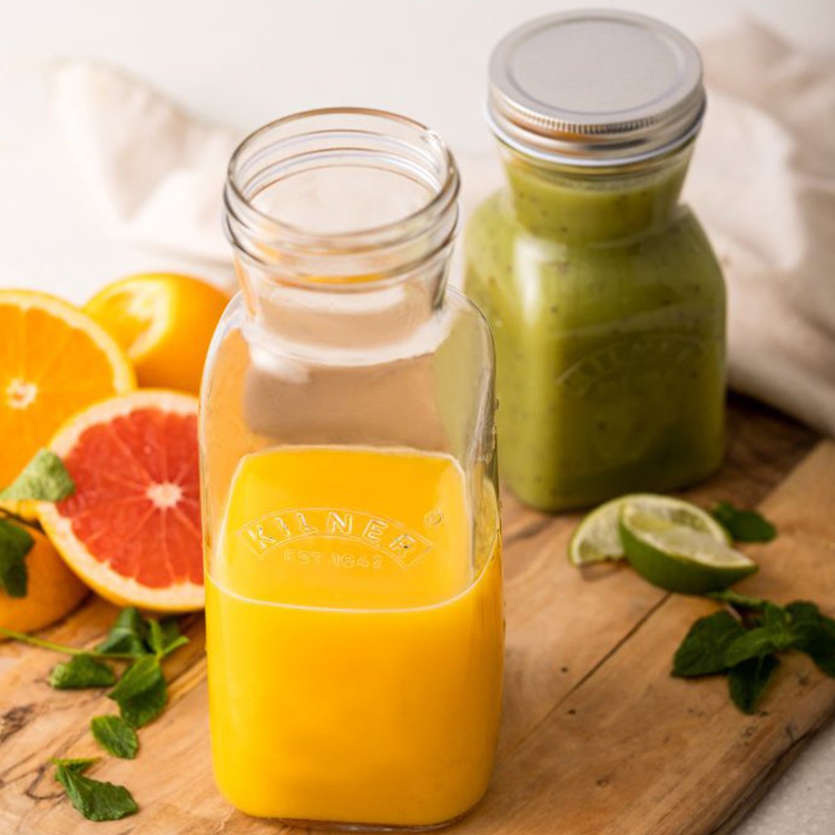 Flaske til juice og sauce 1 liter
