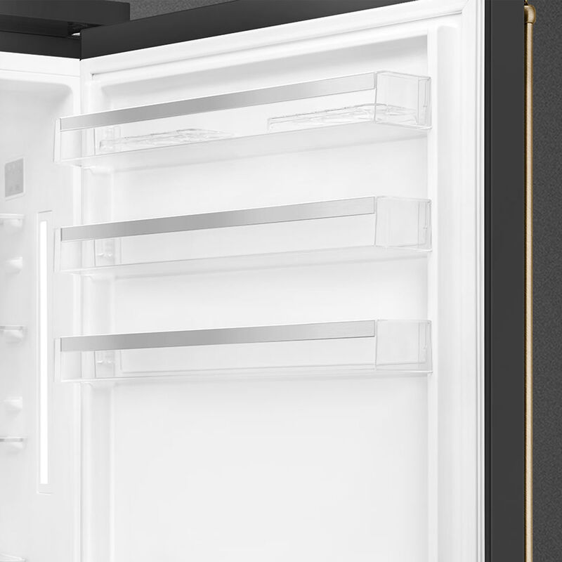 Smeg FA8005RAO6 højrehængt køle/fryser 70 cm, antracit