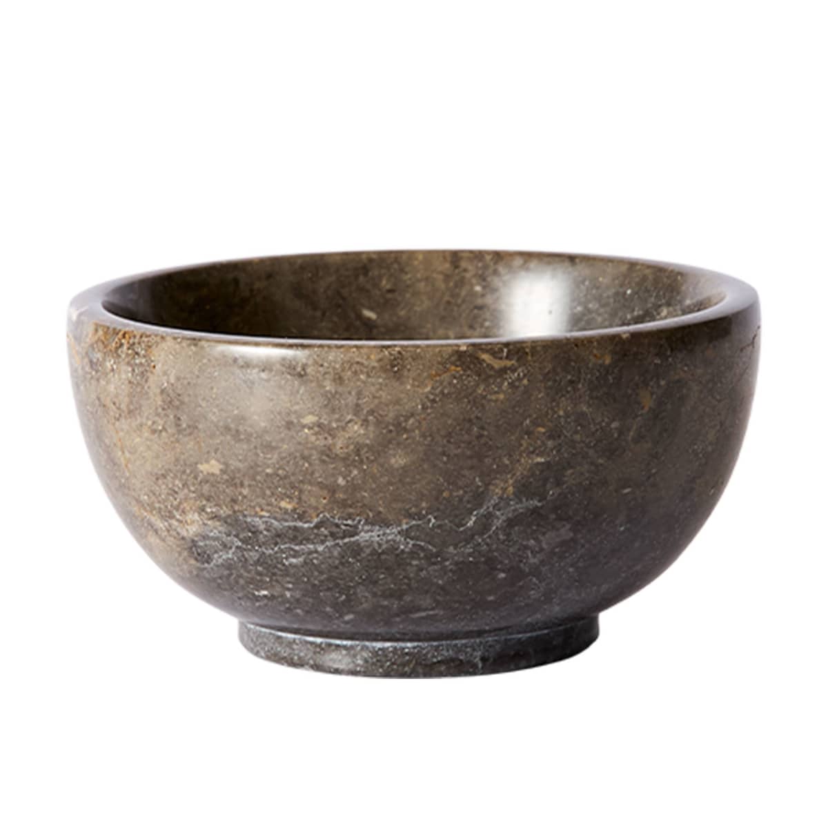 Dowa skål medium 12 cm, grå/brun