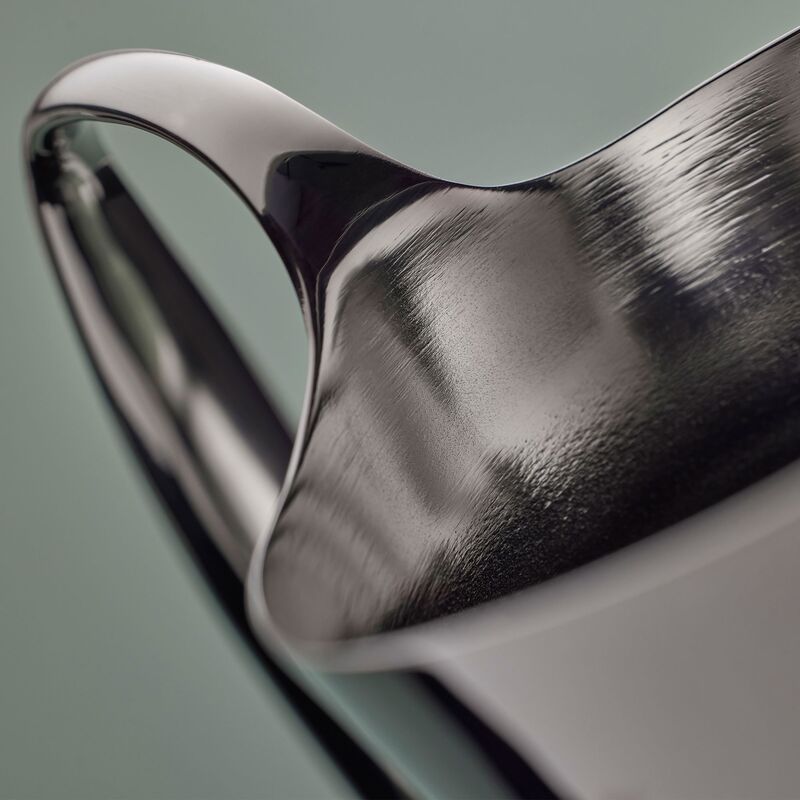 Dorotea karaffel 30 cm, polert stål