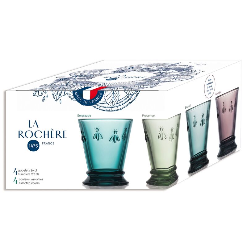 vattenglas 26 cl 4-pack, mix