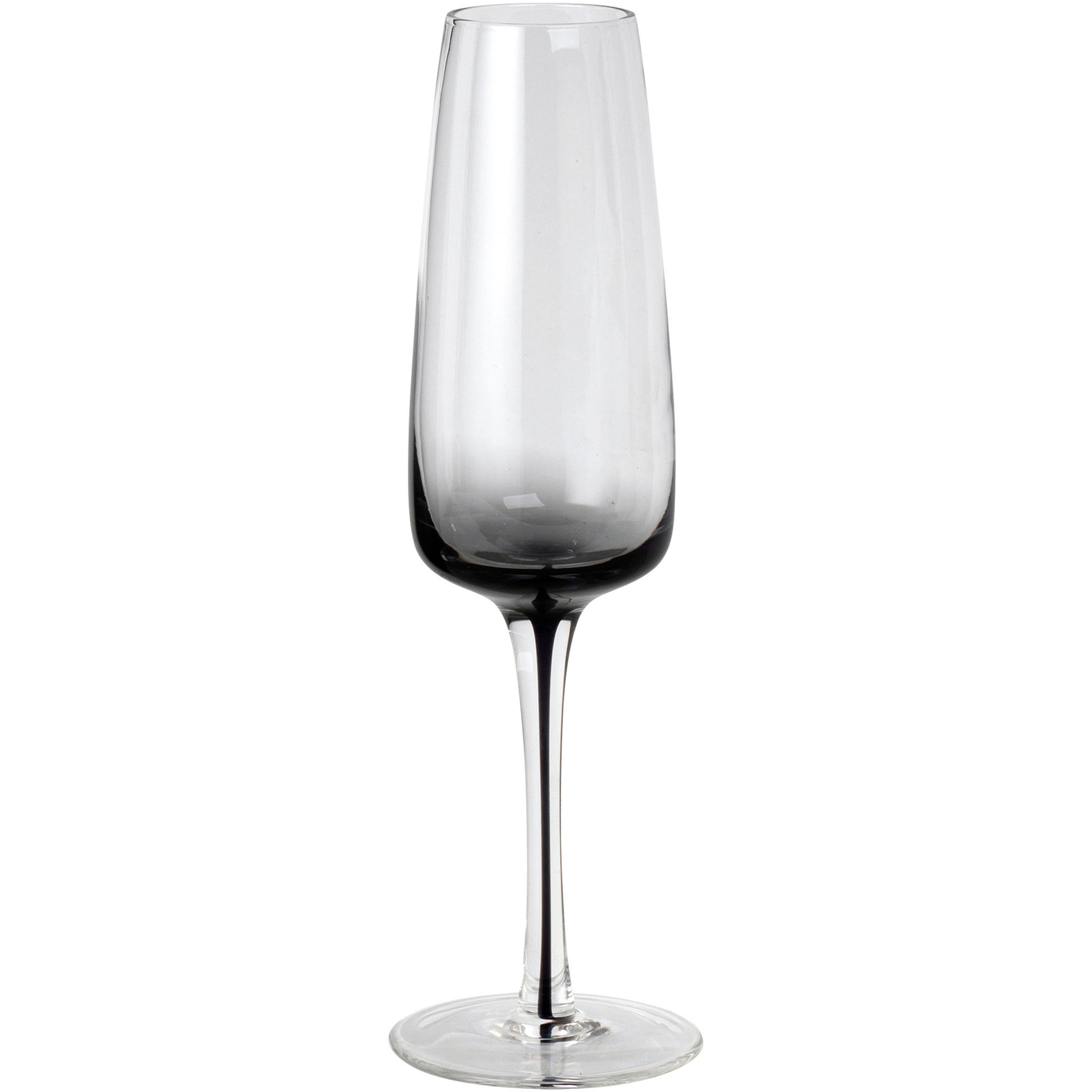 'Smoke' Munblåst champagneglas