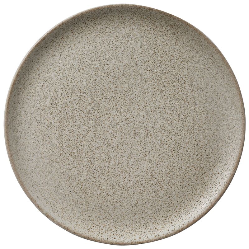 desserttallrik, sandy beige