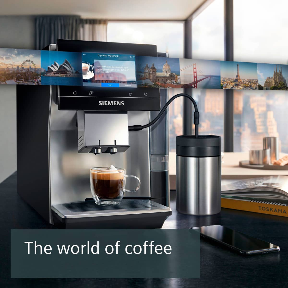 EQ700 Classic Morgondis helautomatisk kaffemaskin 2,4 liter