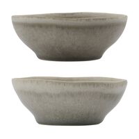 More skåler 2 stk, grå