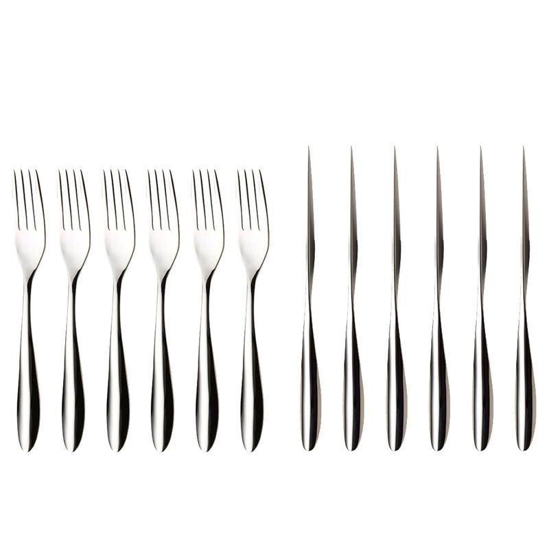 Lykke forretsbestik 12 dele, stål