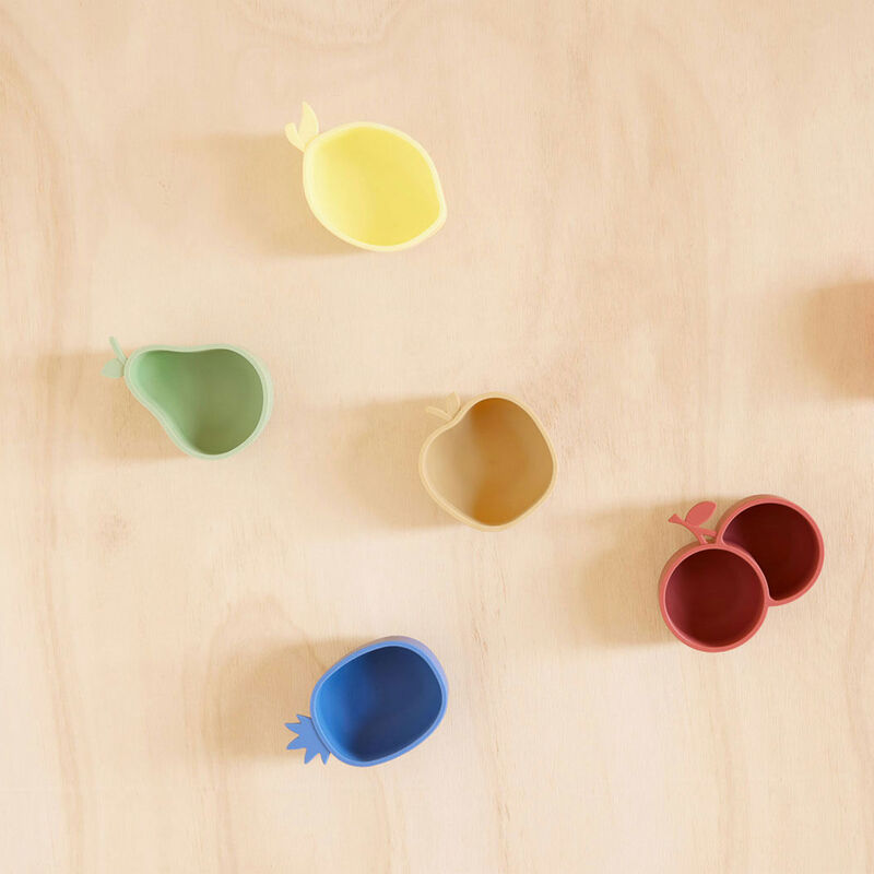 OYOY Mini Yummy skålsett, lemon & pear