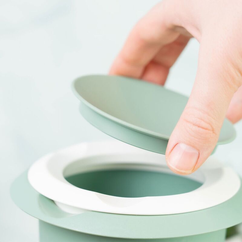 Blandskål 1 liter, mint/vit