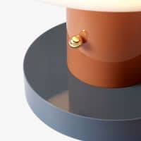 Setago Bærbar Lampe, rust & thunder