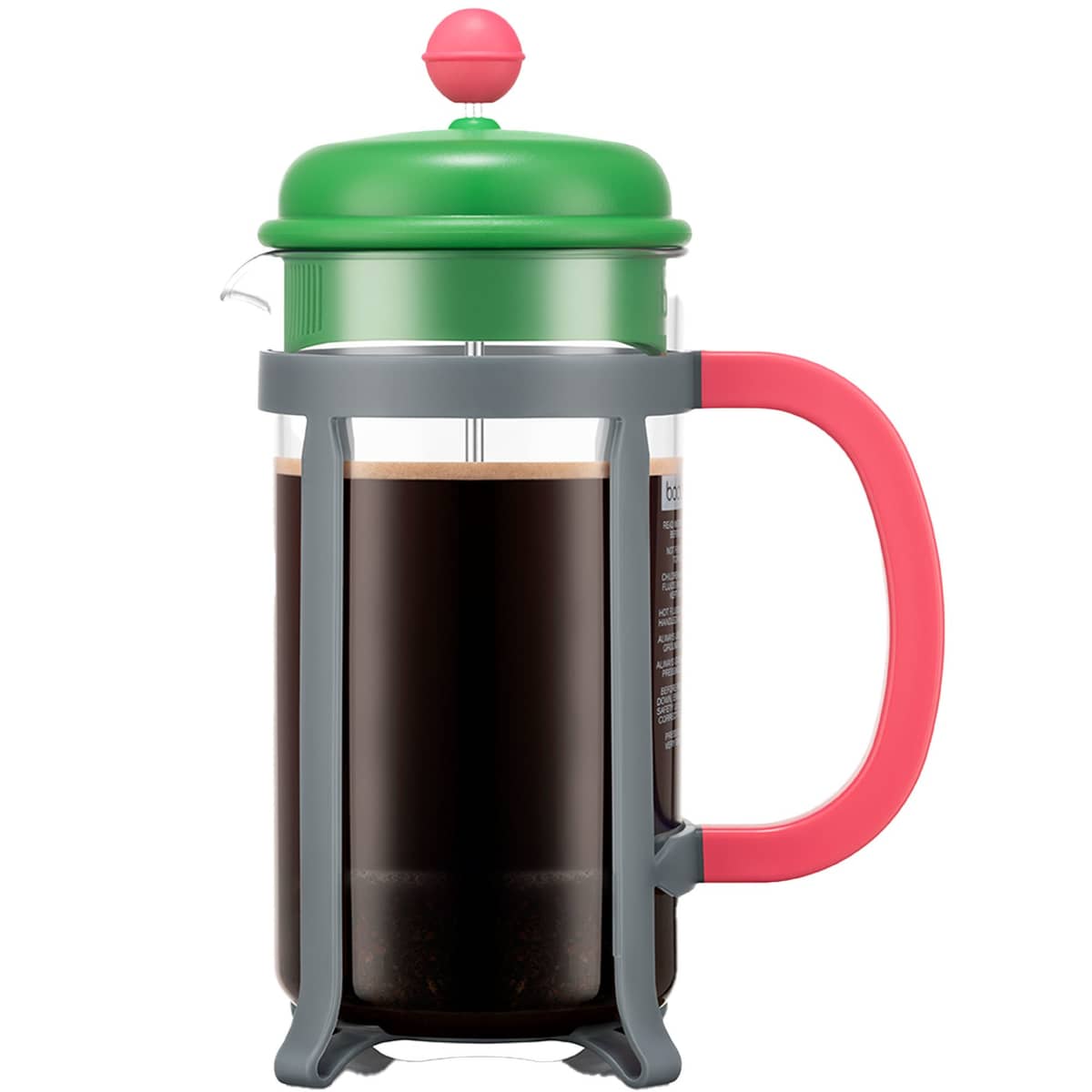 Java kaffepress 8 koppar, grön/grå