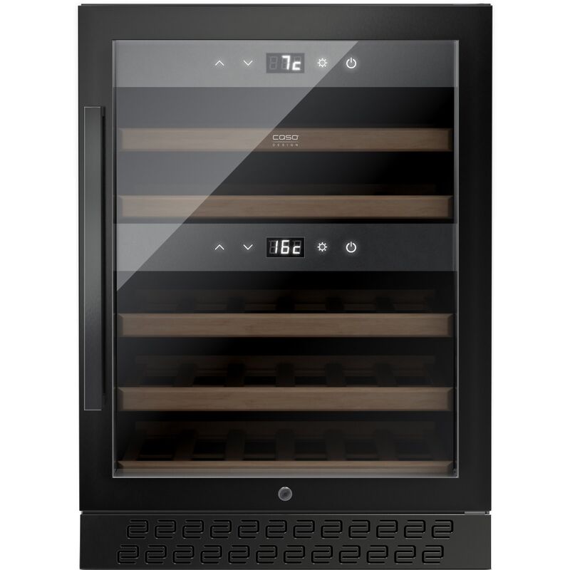 WineChef Pro 40 -viinikaappi 40 Pullolle, Musta