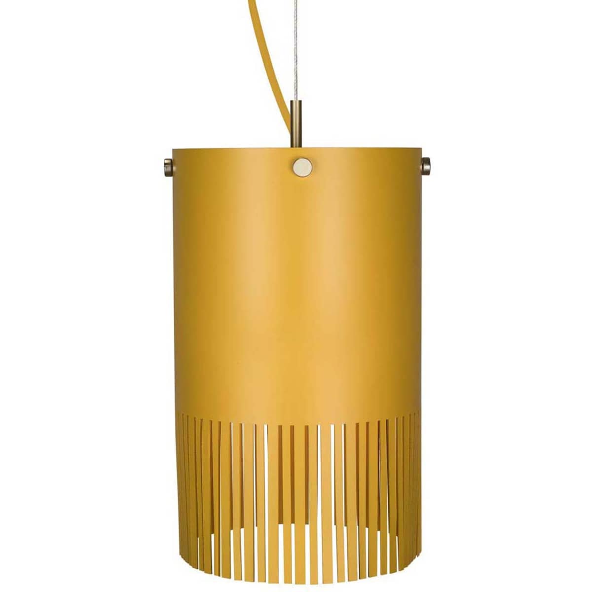 Pendant Fringe -valaisin, keltainen