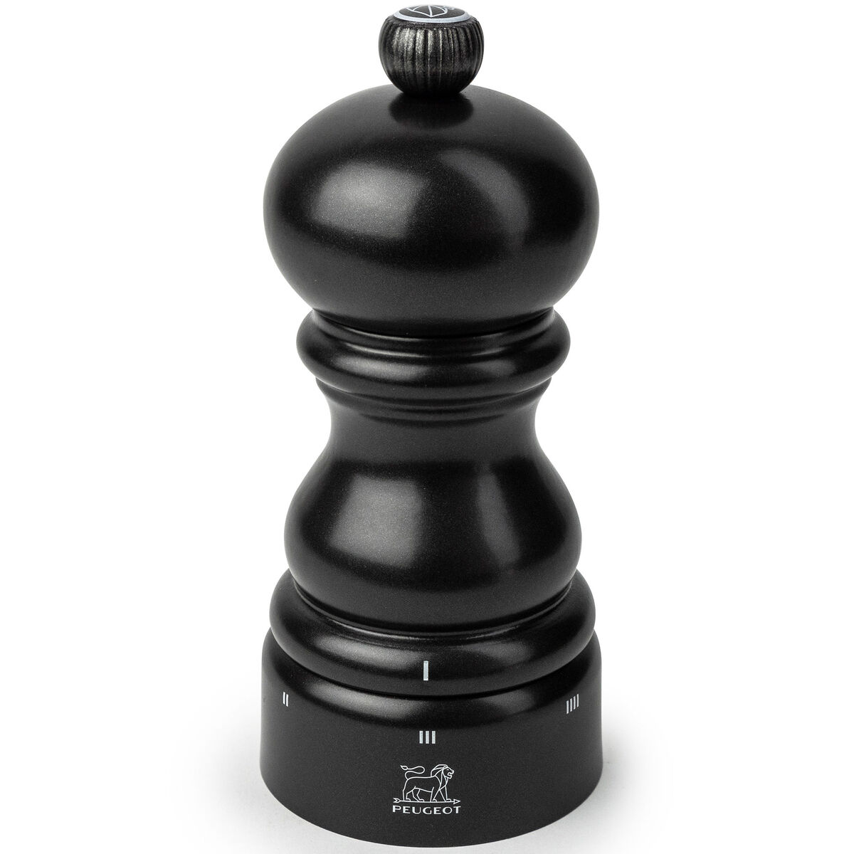 Peugeot Paris u'Select Z suolamylly 12 cm, silkki mattamusta