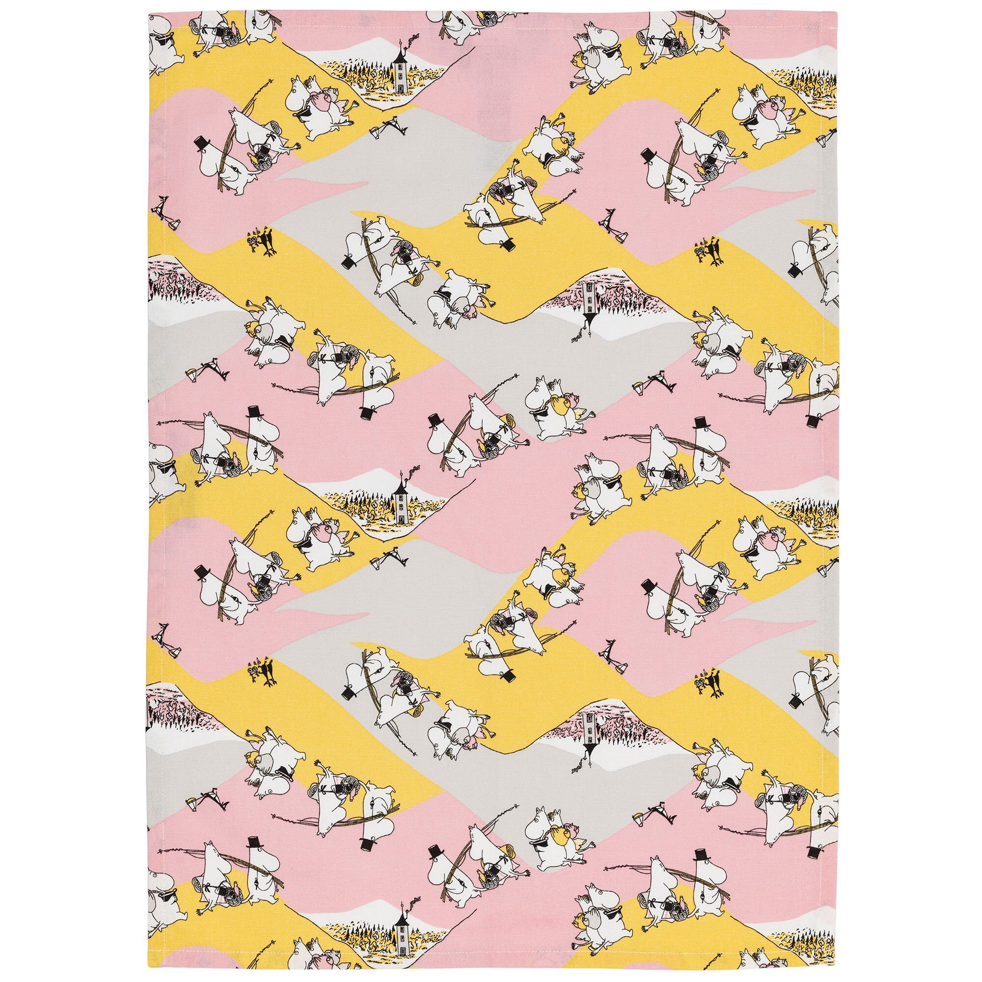 Mumin kökshandduk 50x70 cm 2-pack, Familjemys