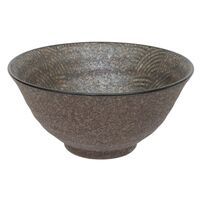 Minoyaki ramenskål, bronze matt