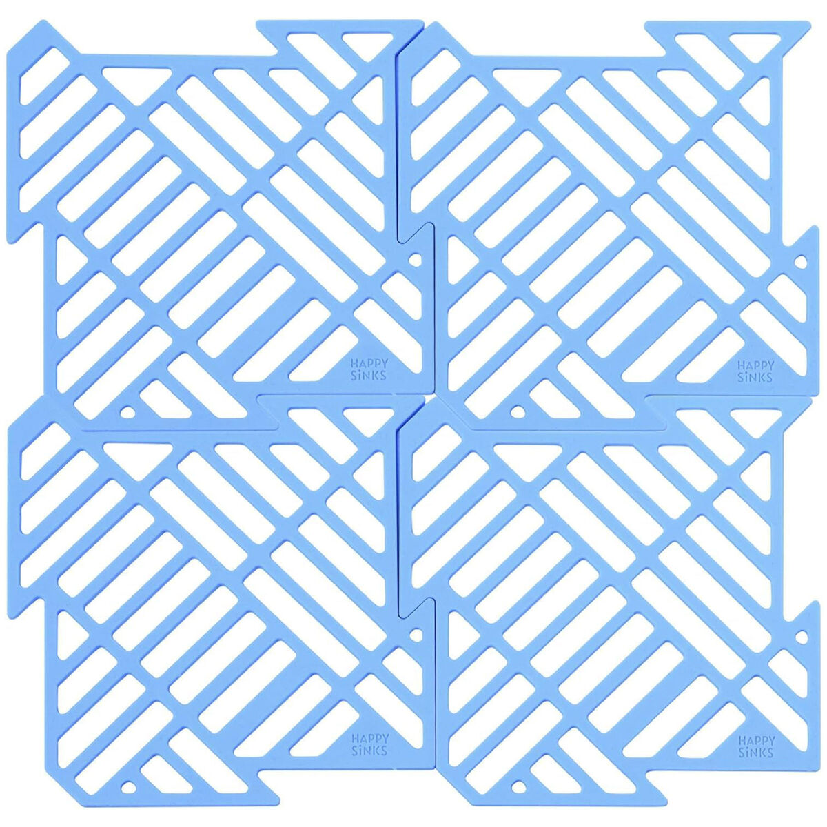 Diskbänksmatta 4-pack, lake blue 