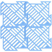 Diskbänksmatta 4-pack, lake blue 