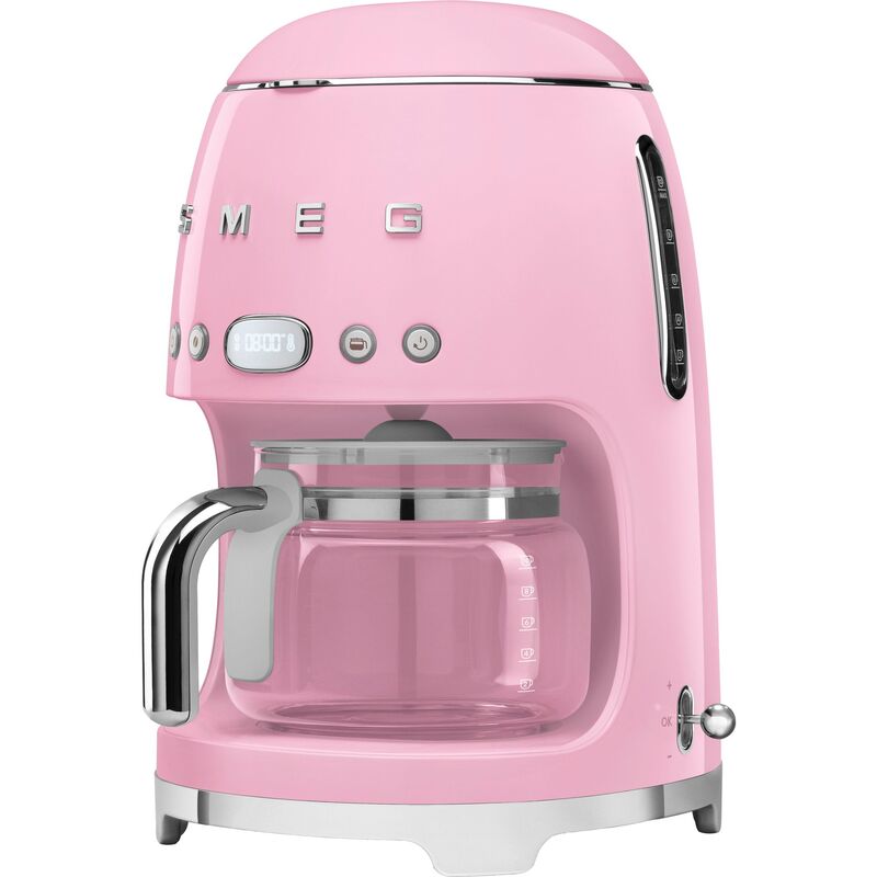 DCF02PKEU Retro kaffemaskine, rosa