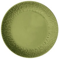 Confetti tallerken 24 cm, olive