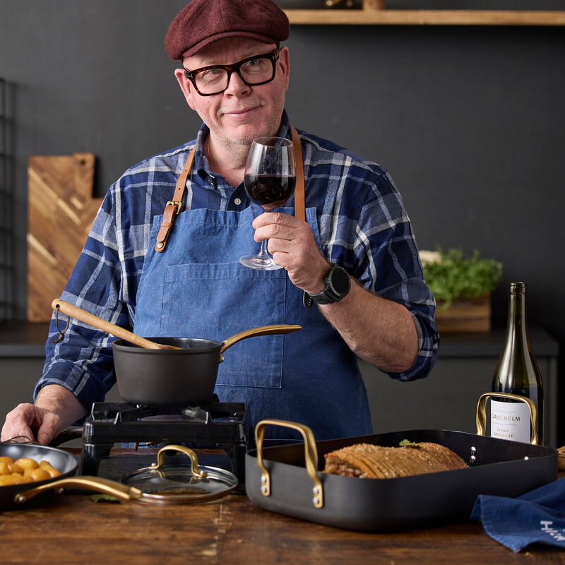 Holm Brasserie uunivuoka 34 x 26 x 8 cm, musta