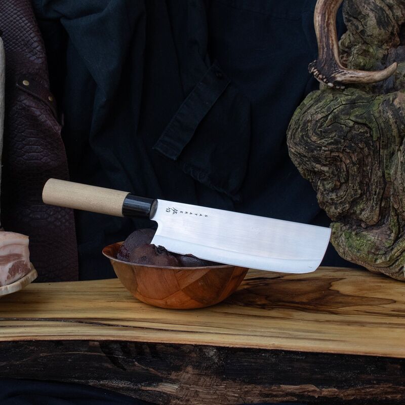 Houcho Grønnsakshakke Magnoliahåndtak 17 cm