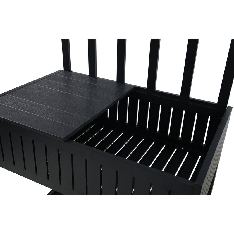 Utekjøkken med oppbevaring 90 x 56 cm