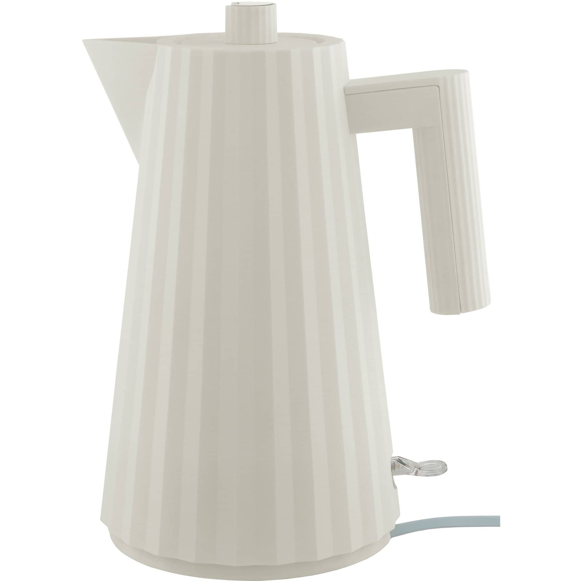 Produktfoto för Alessi MDL06 Plissé vattenkokare 1,7 liter, vit