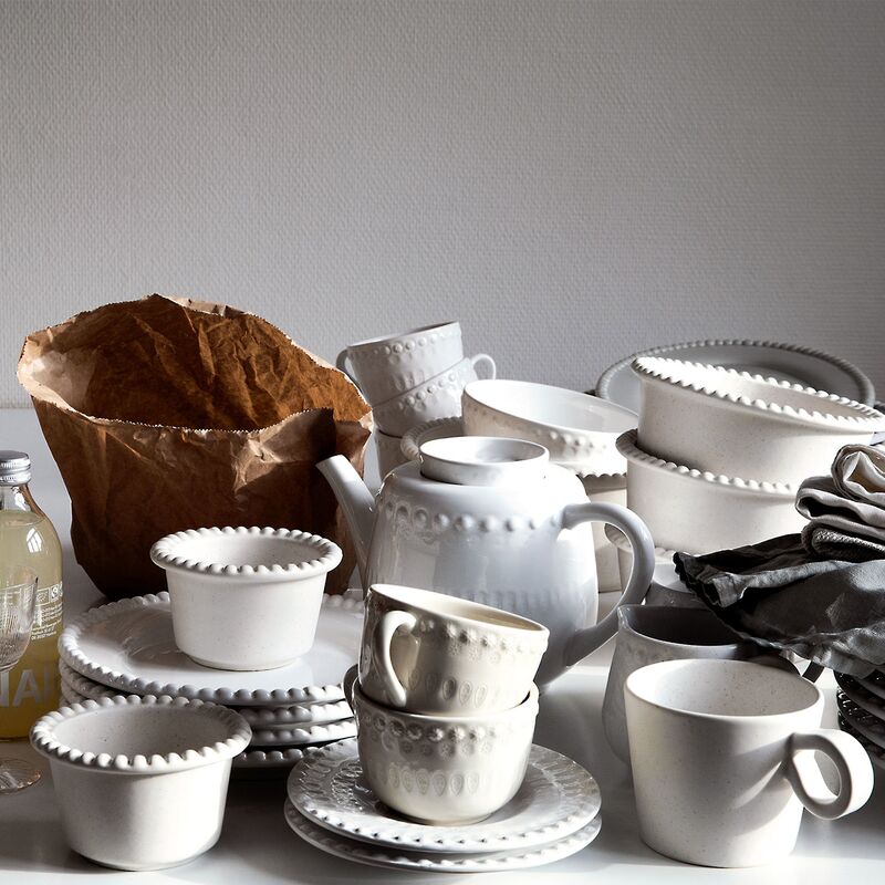 Daria middagstallerken 28 cm. 2 stk., cotton white