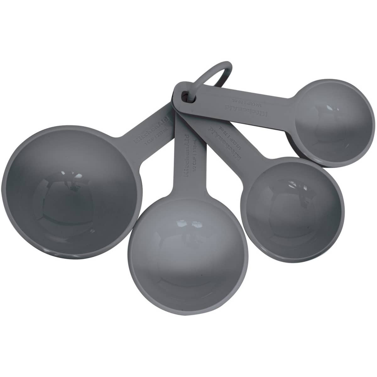 Måttsats 4 delar, charcoal grey