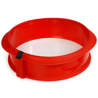 Springform med fat 23 cm, rød