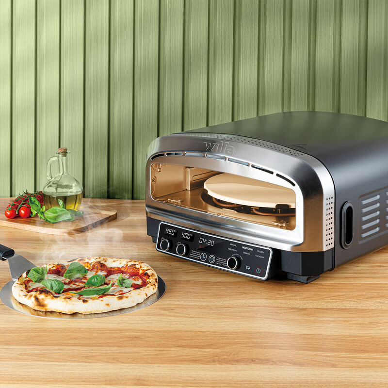 Crust PO2B-E2200 elektrisk pizzaugn