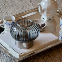 Urc bærbar bordlampe 19 cm, smoke