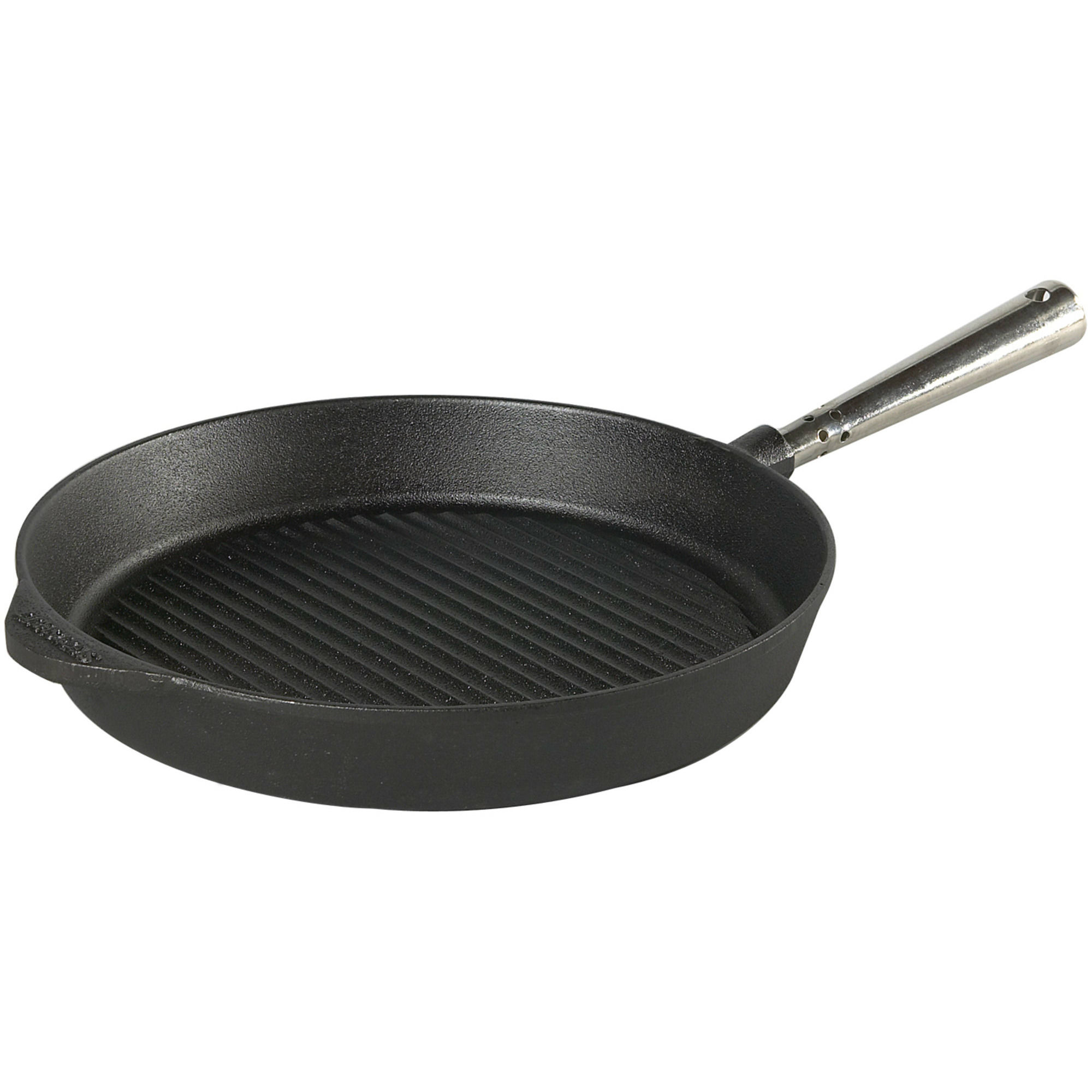 Produktfoto för Skeppshult Grillpanna Gjutjärn 28 cm Stålhandtag